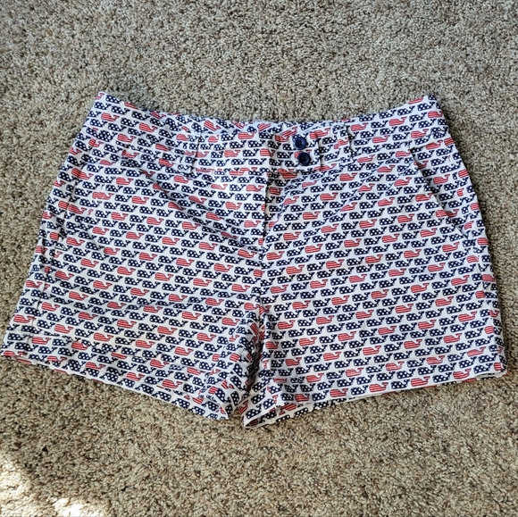 Vineyard Vines Pants - Vineyard Vines flag 🐋 print shorts 4
